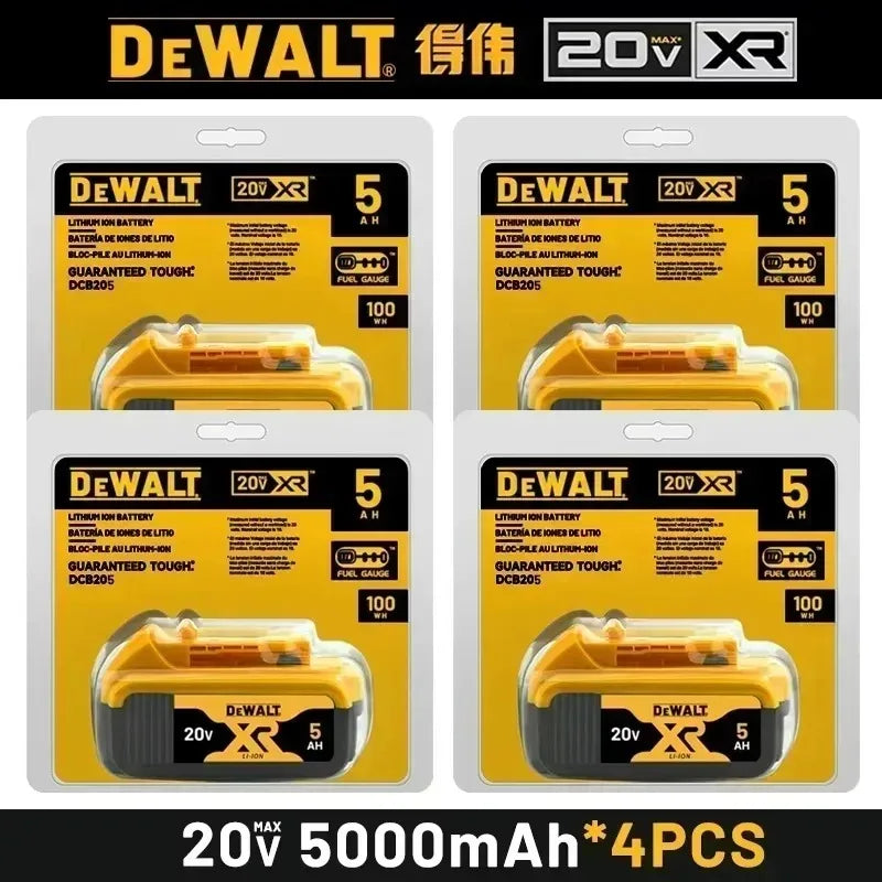 DEWALT-Compatible 20V 6.0Ah Li-Ion Battery | DCB184/181/182/200