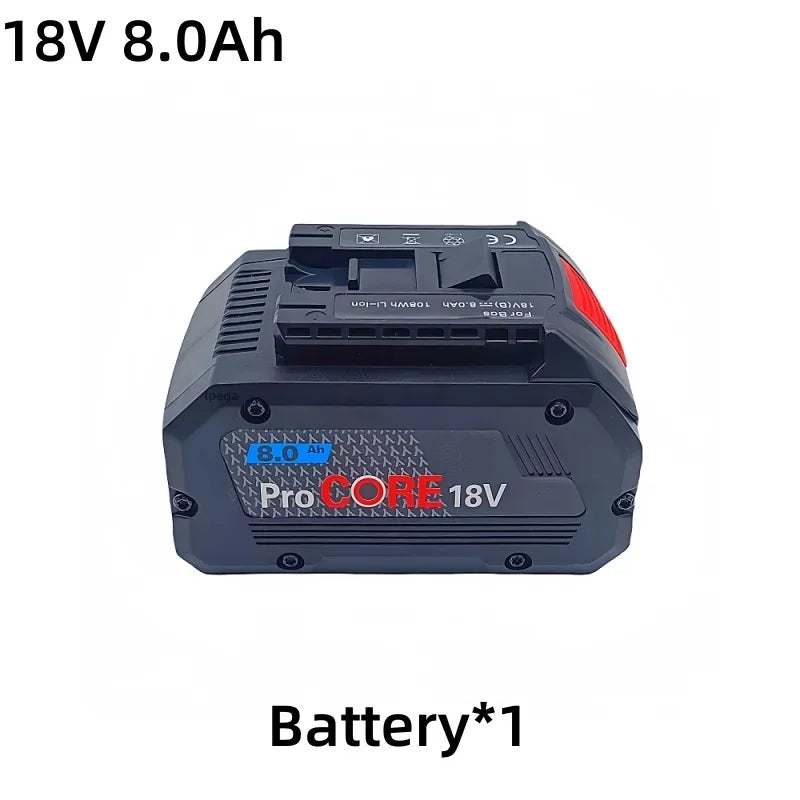 Bosch-Compatible 18V 8Ah/10Ah Batteries & Charger | BAT609/BAT618