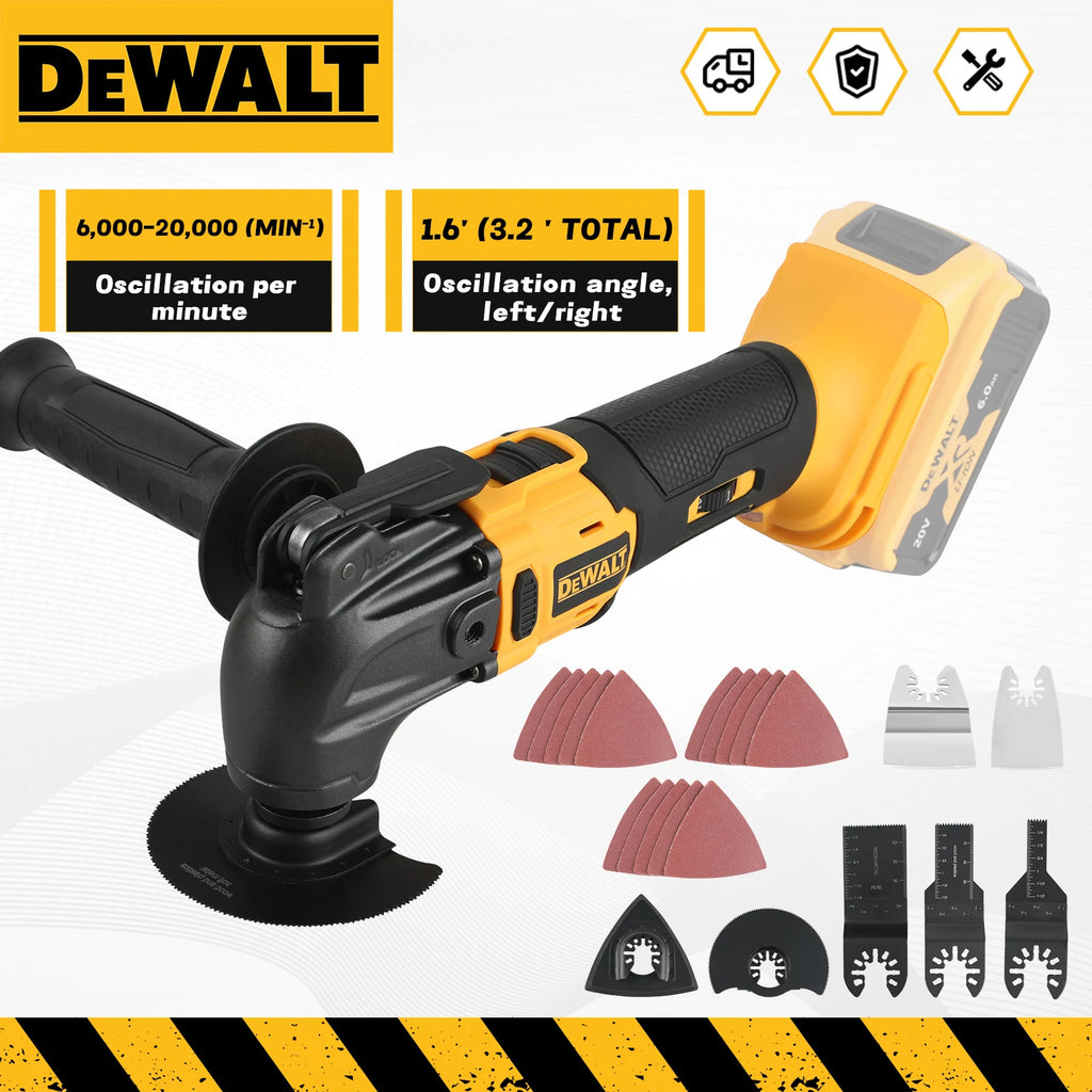 DEWALT-Compatible DCS375 | 20V Brushless Oscillating Multi-Tool