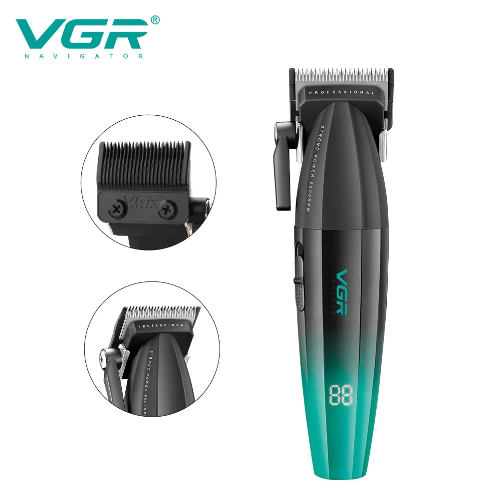 VGR V-003 Cordless Hair Clipper | USB Options / Máquina de corte VGR V-003