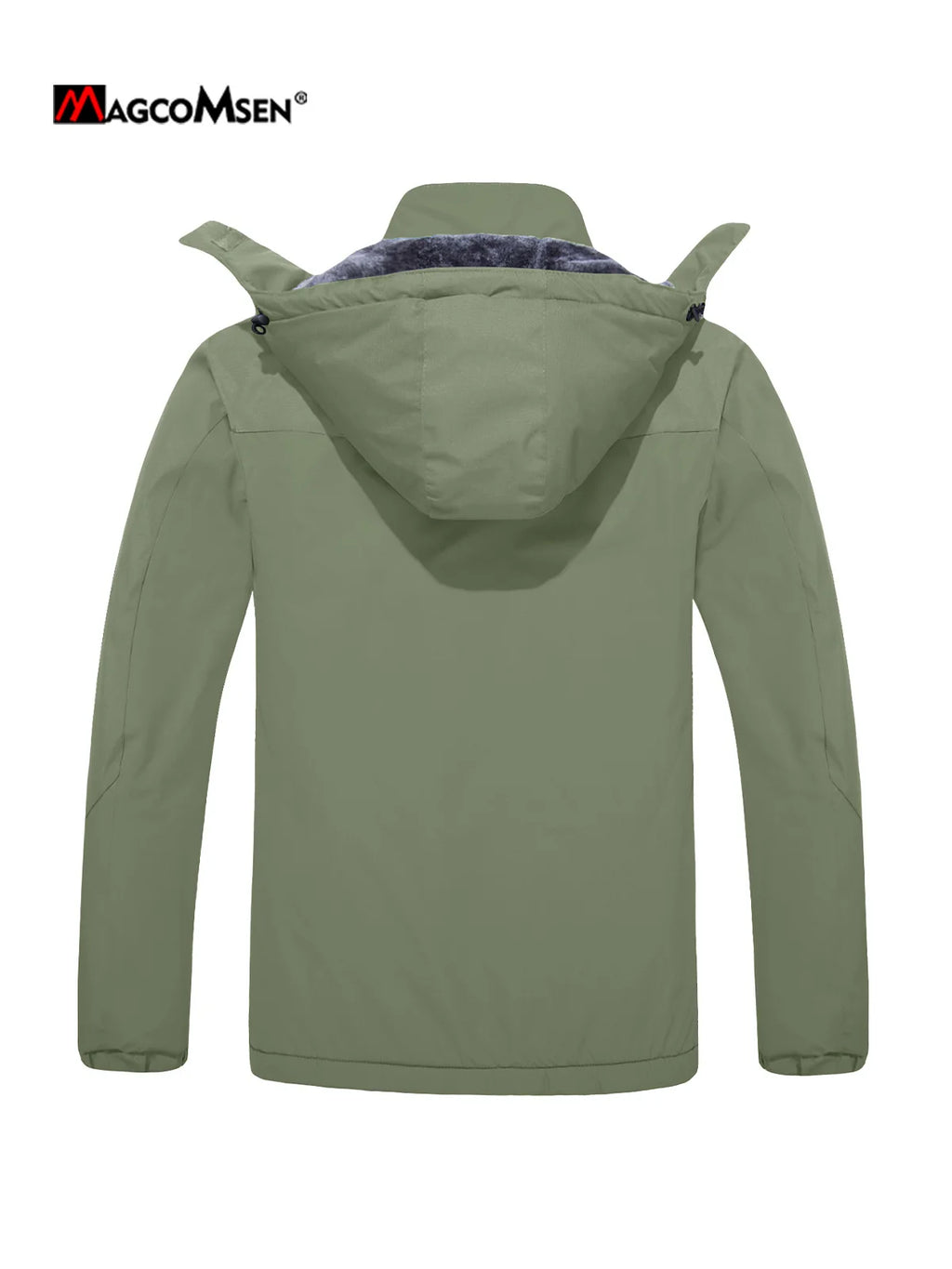 MAGCOMSEN Men's Winter Jacket | Fleece Lined | Ski & Hiking