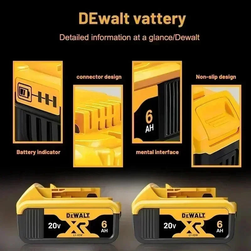 DEWALT-Compatible DCD805 20V Kits | Battery, Charger & Tool Options