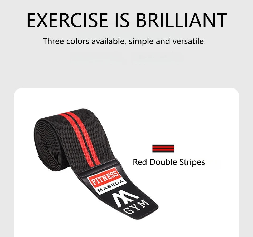 Dayselect Knee Wrap | Adjustable 200 × 8 cm Strap | 1 Piece