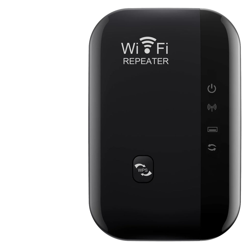 WiFi Repeater 300Mbps 2.4GHz – Wireless Signal Booster & Range Extender | EU & US Plug
