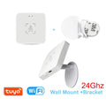 Sensor de Presencia Humana Tuya 24GHz MmWave | Zigbee & WiFi | Radar Inteligente | Compatible Home Assistant