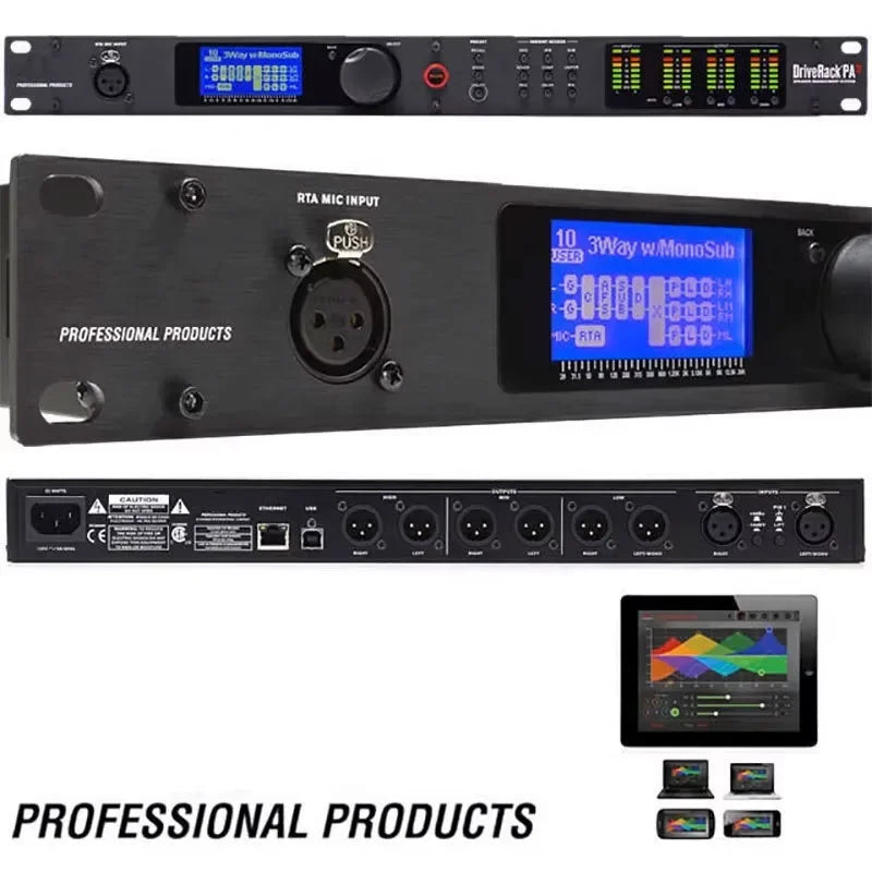 PA2 VENU360 Digital Audio Feedback Suppressor | Crossover Matrix | DSP | Speaker Management | Stage