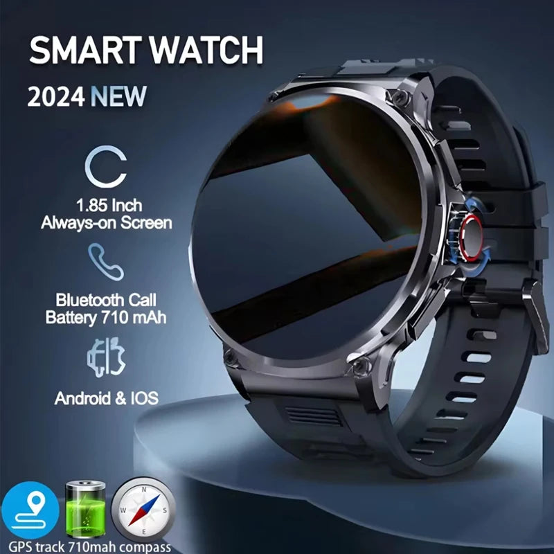 Smartwatch Jooeniok GPS 2026 | Pantalla AMOLED 1.85" | Batería 710mAh | Bluetooth 5.0 | IP68 | Android & iOS | Jooeniok GPS Smart Watch 2026 | 1.85" AMOLED | 710mAh Battery | Bluetooth Call | IP68