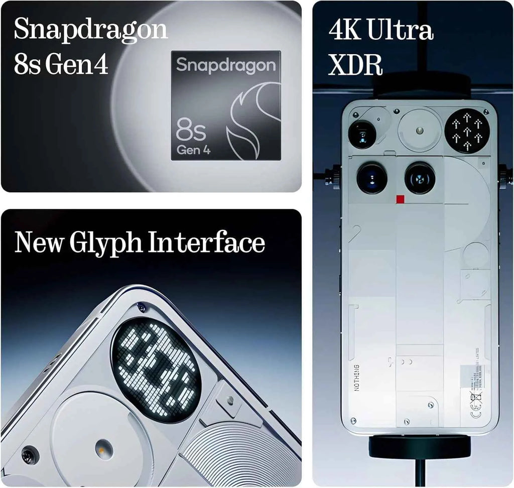 Nothing Phone (3) | 50MP Cameras & 120Hz AMOLED | 5G Android Smartphone