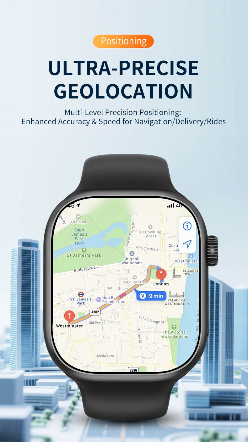 S10 Smartwatch Android 4G LTE | AMOLED 2.06" | Rotating Camera | SIM Card | GPS | WiFi | Men Women Kids | S10 Smartwatch Android 4G LTE | AMOLED 2.06" | Cámara Giratoria | Tarjeta SIM | GPS | WiFi | Hombre Mujer Niños