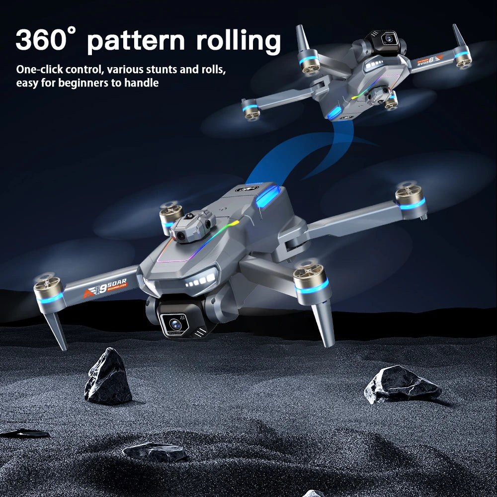 Dron Lenovo AE19 Cámara 8K HD Dual – GPS, Motor Brushless, WiFi FPV, Evasión Obstáculos, Plegable