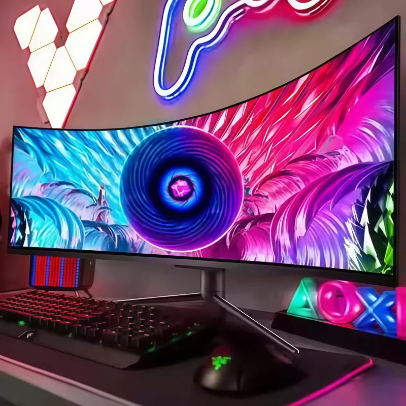 Curved IPS Gaming Monitor | 144Hz | 24–34 Inch | Monitor Curvo