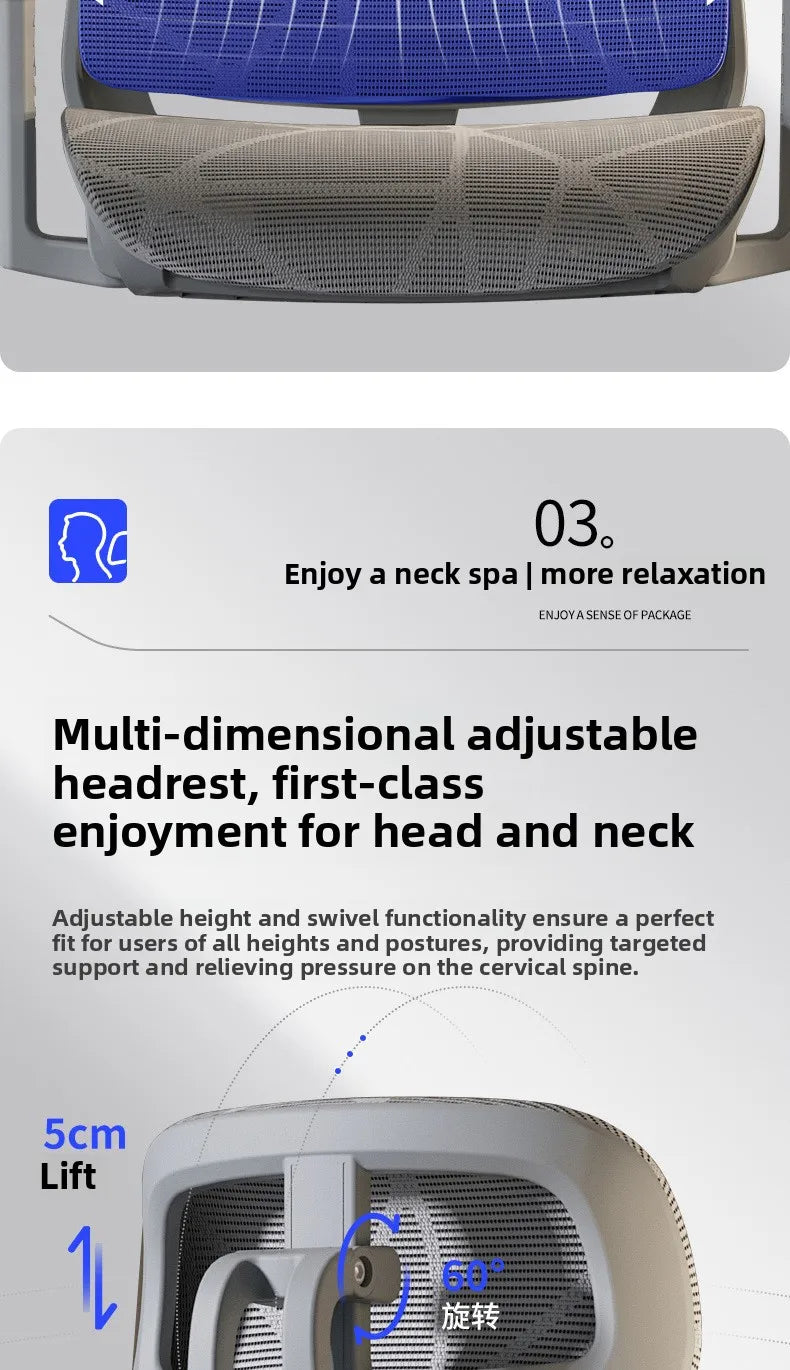 Ergonomic Office Chair | High Back & Armrests | Study