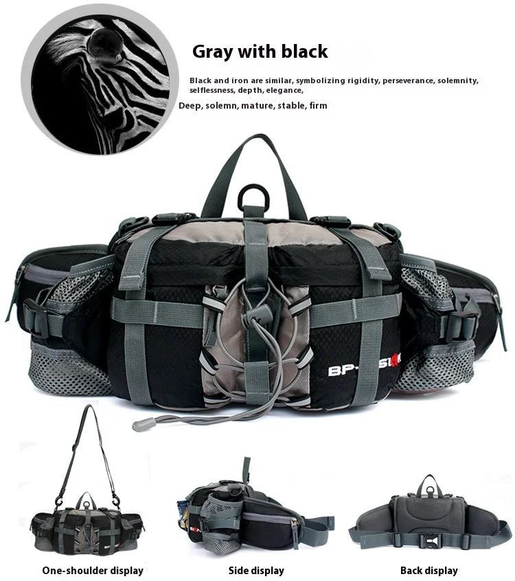 Outdoor Waist Pack | 5L Polyester Design | Hiking & Cycling