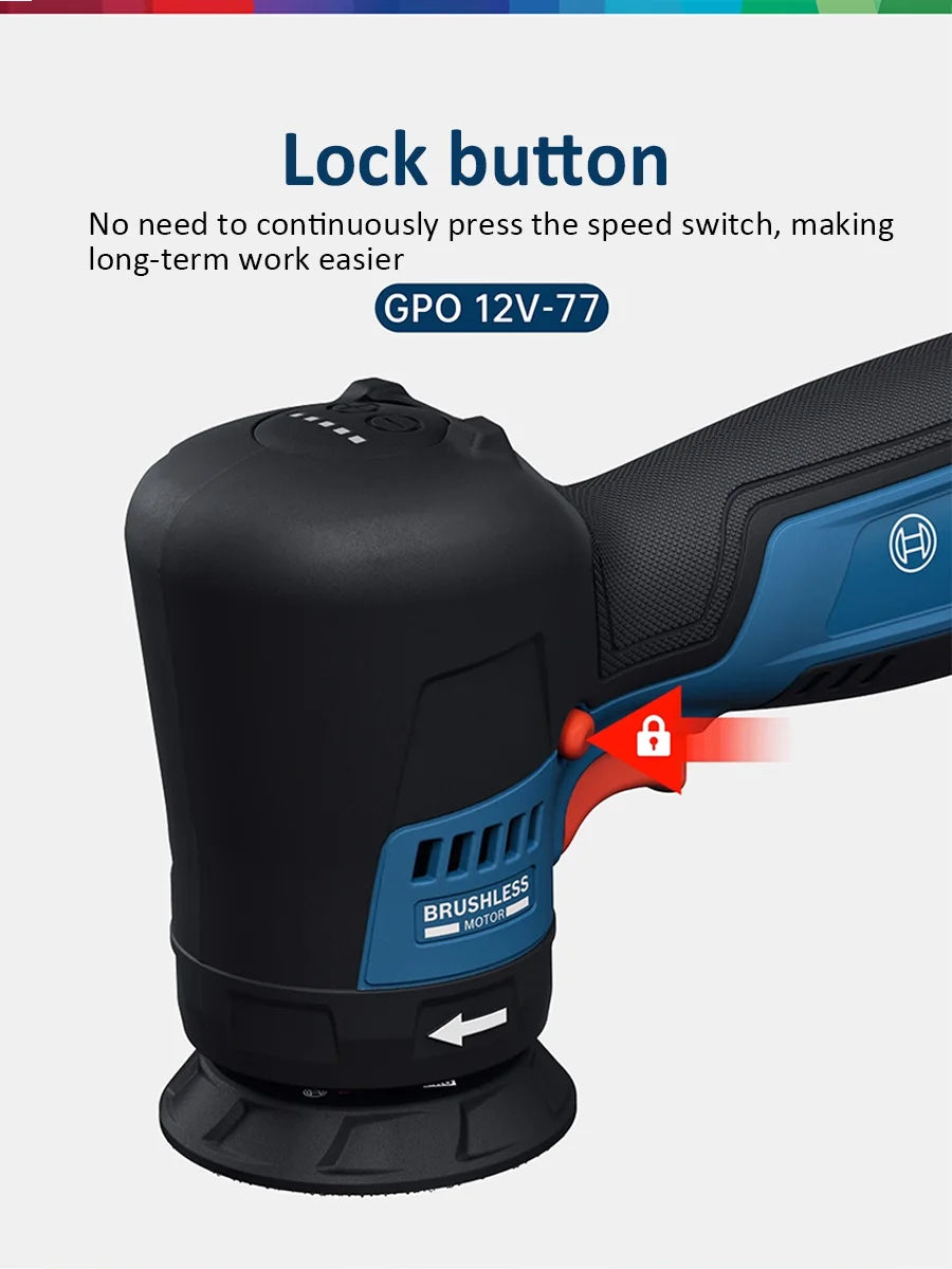 Bosch GPO12V-77 | 12V Brushless Cordless Polisher | 77mm