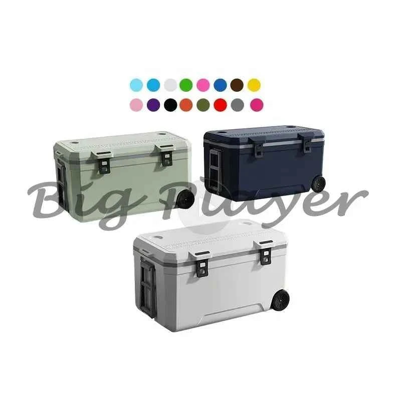 Insulated Cooler Box | Portable Outdoor Food Storage / Nevera portátil aislada