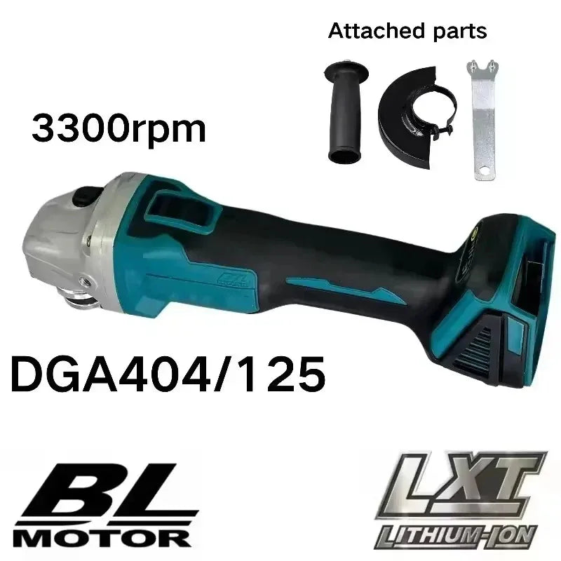 Makita DGA404 | 18V Brushless 125mm Angle Grinder | USB-C