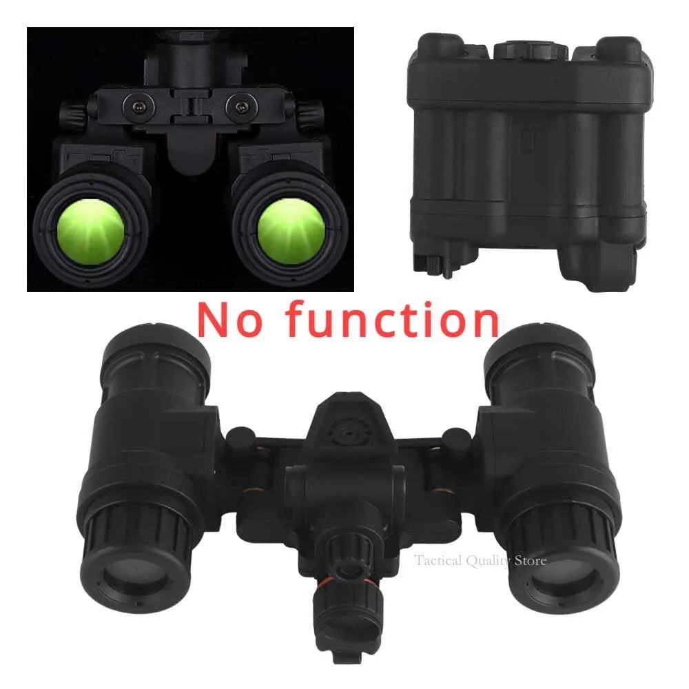 AN/PVS31 Binocular Night Vision Goggles Dummy Model | Airsoft Helmet Prop | Cosplay & Film | BK/TAN
