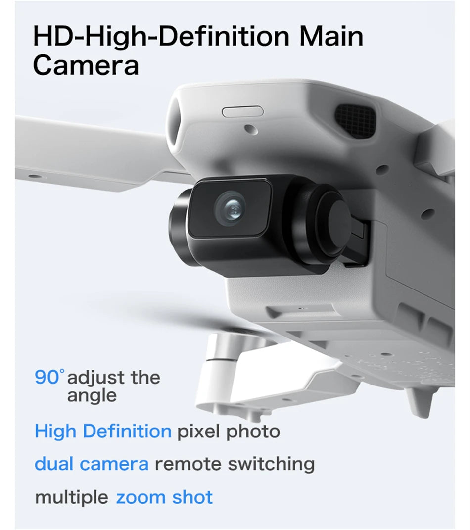 Dron Aeri100 VR – Cámara 8K HD, Motor Brushless, GPS, Evitación 360°, Diseño Aerodinámico 1:1