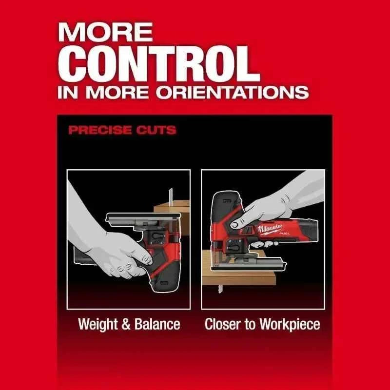 Milwaukee-Compatible M12 FJS/2545 | Brushless Cordless Jig Saw