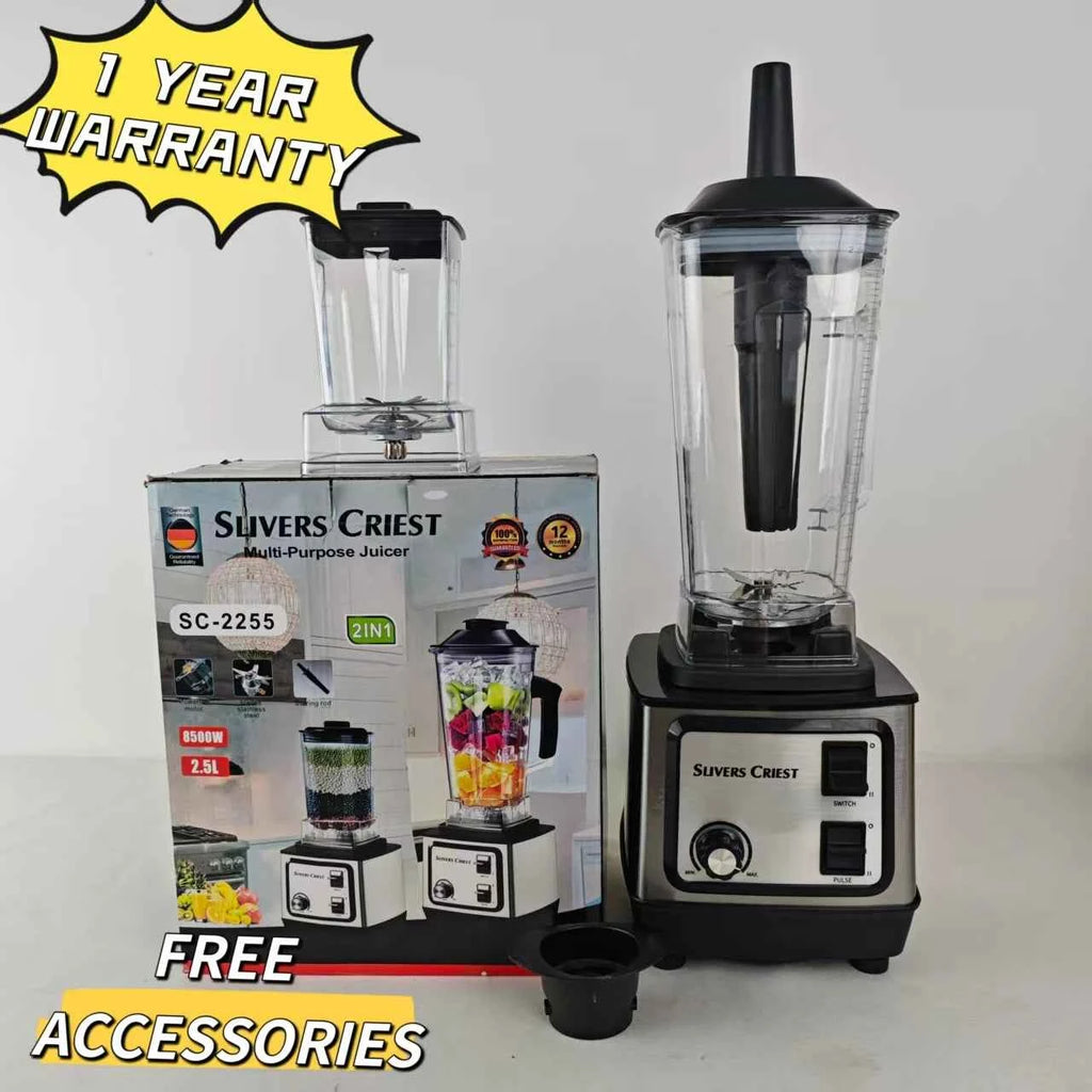 2-in-1 Blender and Grinder | Licuadora y Molinillo 2 en 1