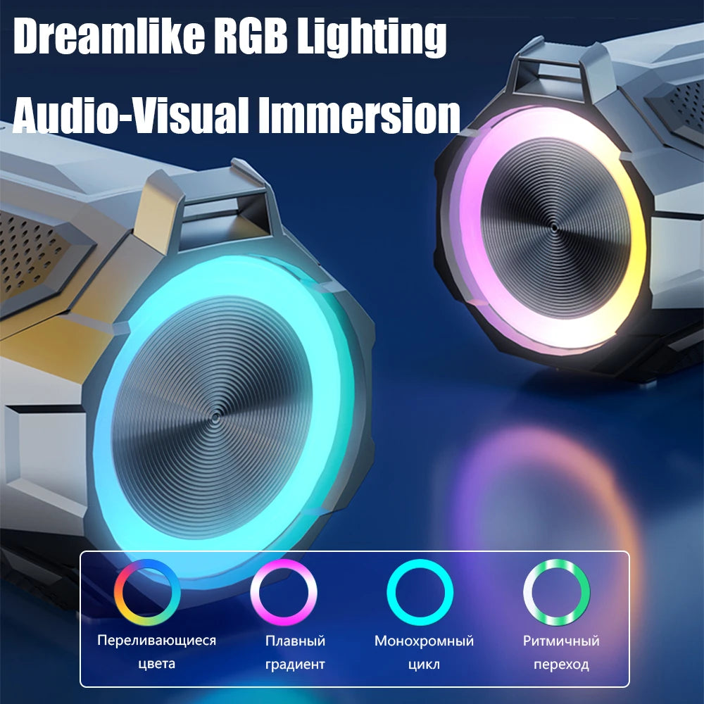 CLAISON T9 Bluetooth 5.3 Speaker | Hi-Fi Bass & RGB | Altavoz