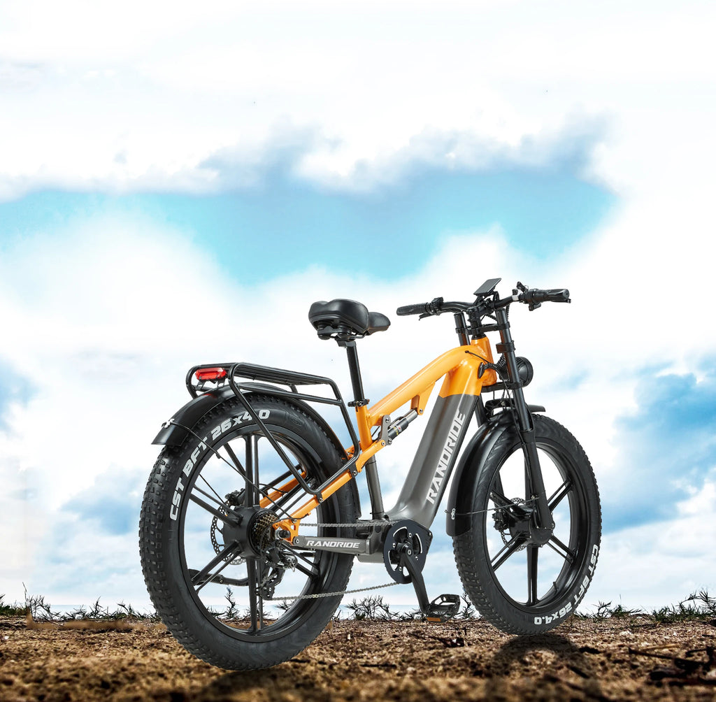 Y80 Bicicleta Eléctrica de Montaña | Doble Motor 2000W | 48V 20Ah | Fat Tire 26x4.0 | 48km/h | Frenos Disco | E-MTB