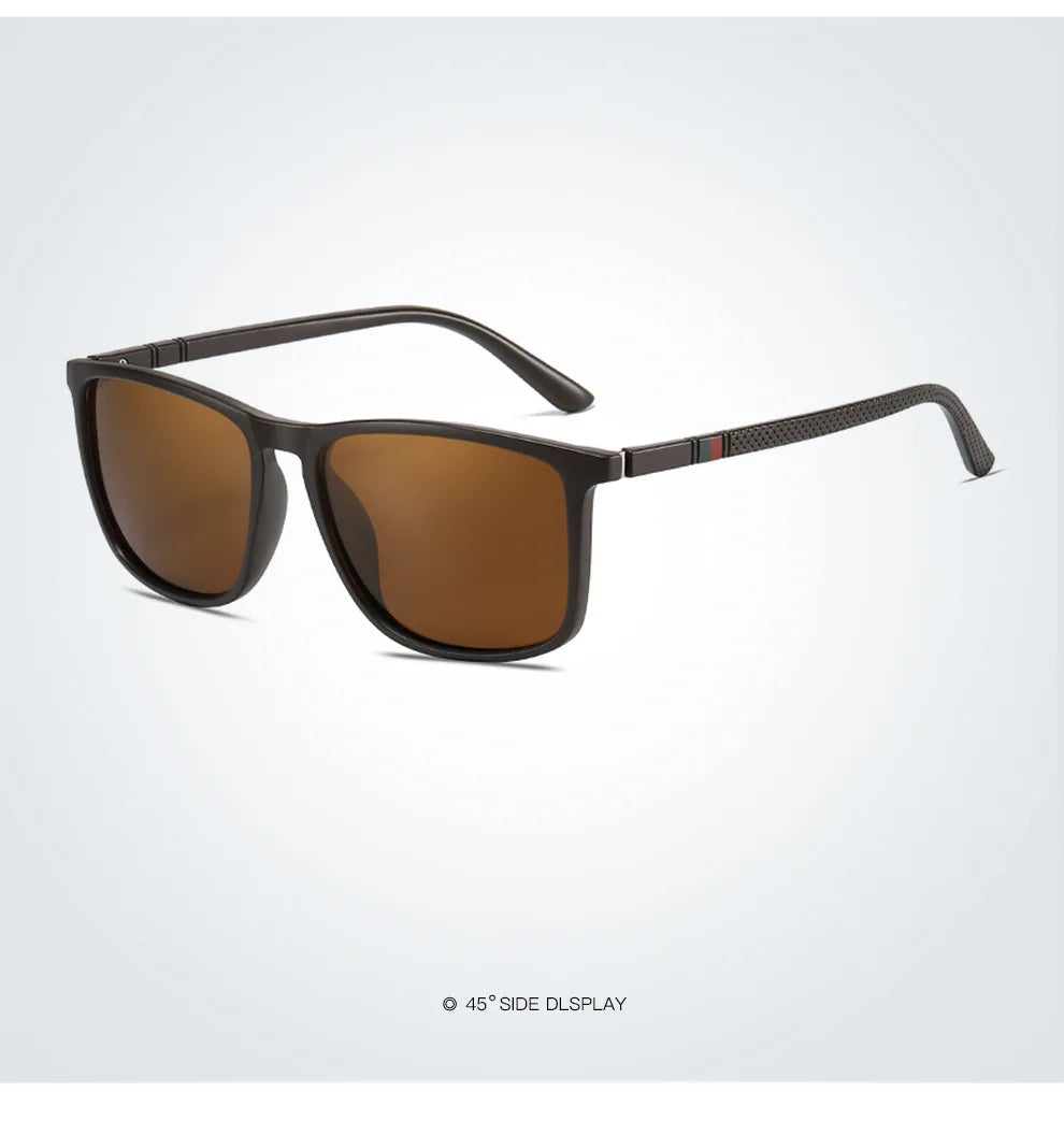Ravenisa Gafas de Sol Cuadradas Polarizadas | Anti Reflejo | UV400 | Modelo R8801