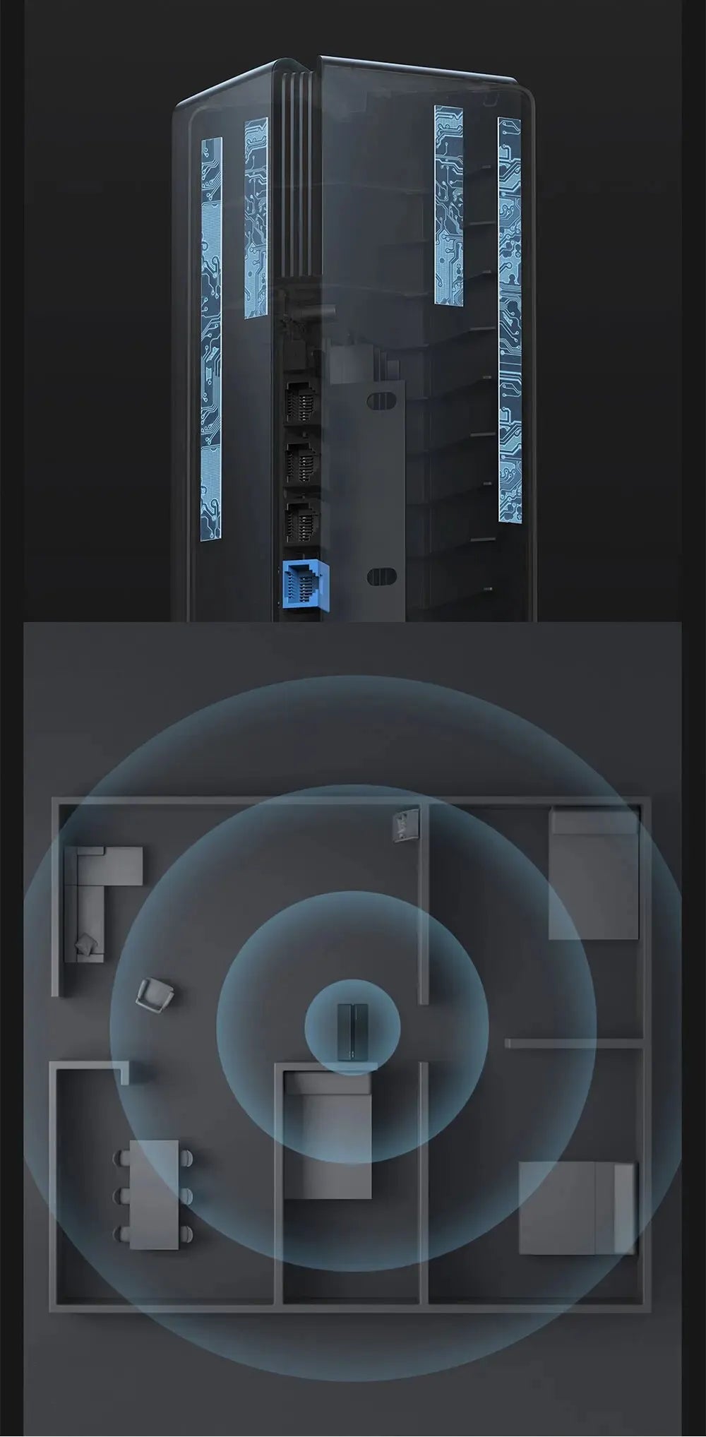 Xiaomi Router AX3000 WiFi 6 Gigabit | Mesh | 4 Antenas | 256MB RAM | 128 Dispositivos | MiWiFi