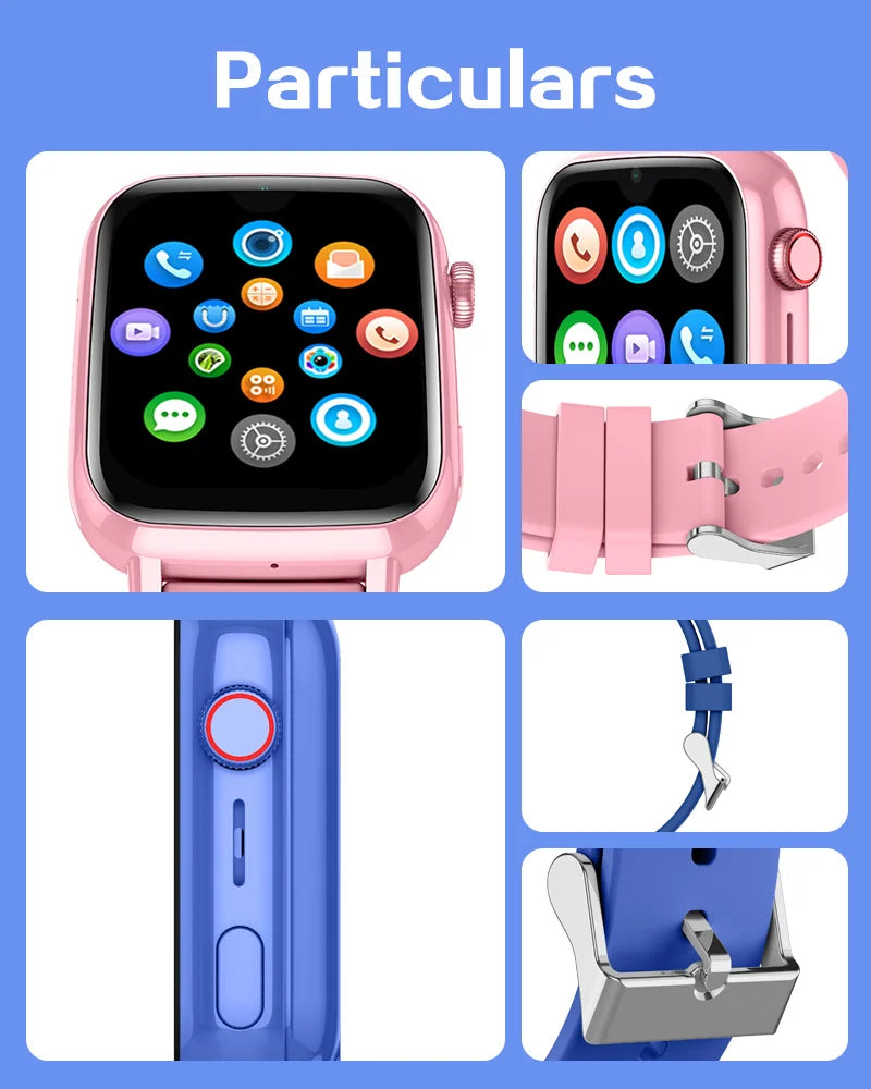 Smartwatch KGG Kids 4G GPS | 1.91" IPS | Video Call | SOS | WiFi | IPX7 | Android 8.1 | Reloj Inteligente KGG Niños 4G GPS | Videollamada | SOS | WiFi | IPX7