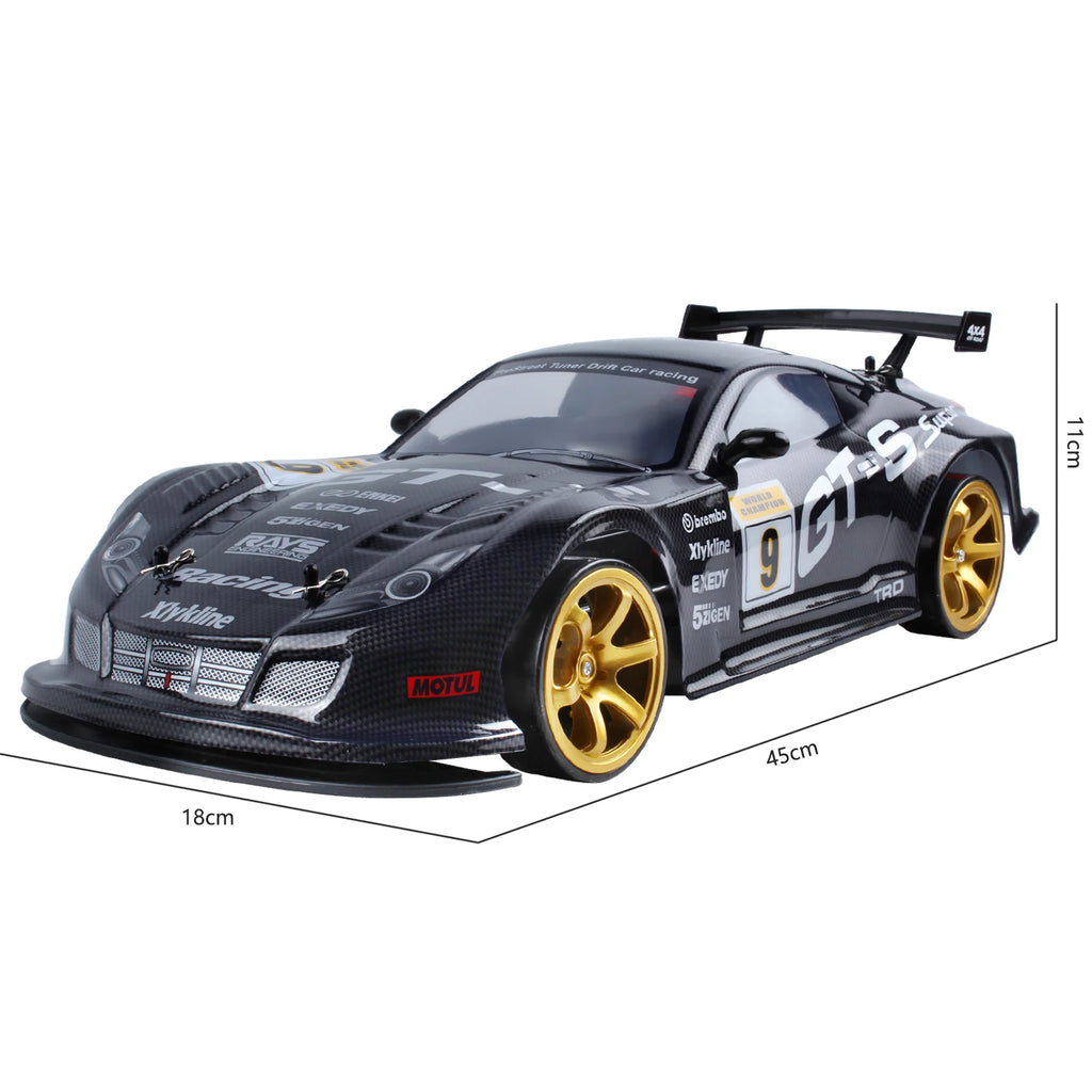RC Drift Racing Car 1:10 — 70km/h High Speed 4WD | GTR, BMW, Koenigsegg & More