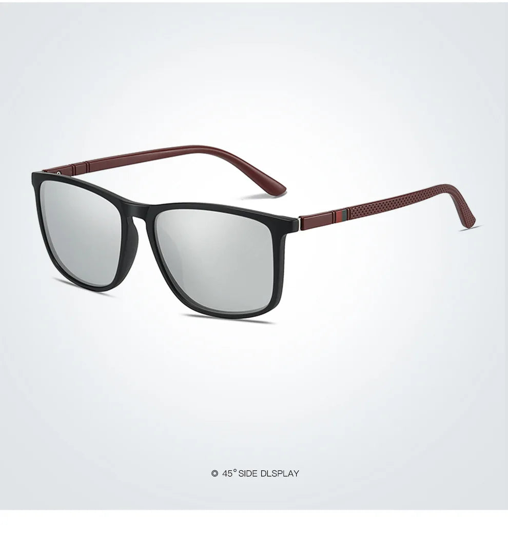Ravenisa Gafas de Sol Cuadradas Polarizadas | Anti Reflejo | UV400 | Modelo R8801