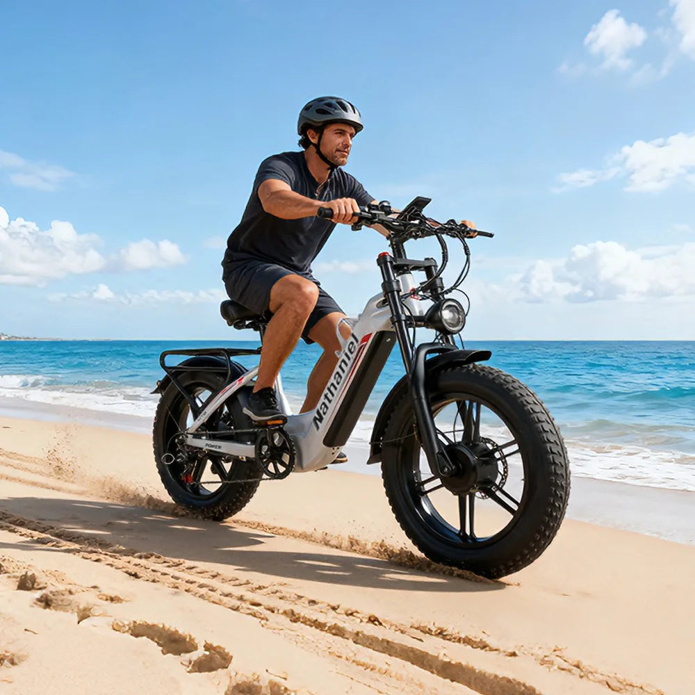 E-Bike 20" Doble Motor 2x1000W | 48V 20Ah Extraíble | 50km/h | Shimano 7v | Frenos Hidráulicos | Marco Aluminio | Adultos