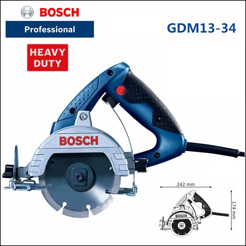 Bosch GDM 13-34 | 1300W Heavy-Duty Tile & Stone Saw