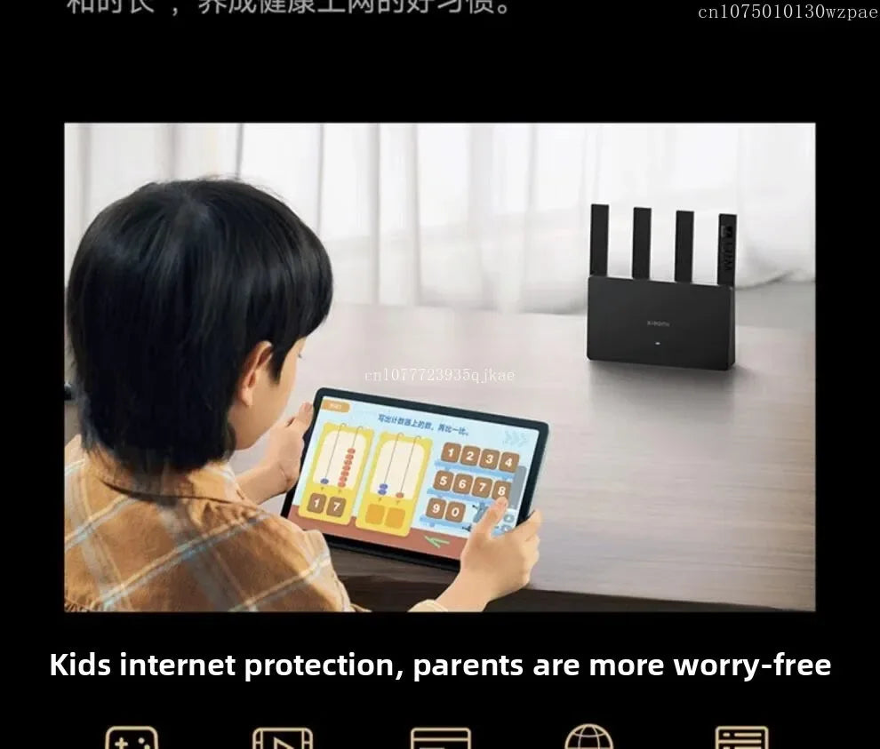 Xiaomi Router BE3600 WiFi 7 – 3570Mbps Dual-Band Gaming Router | Mesh Network | Smart Home