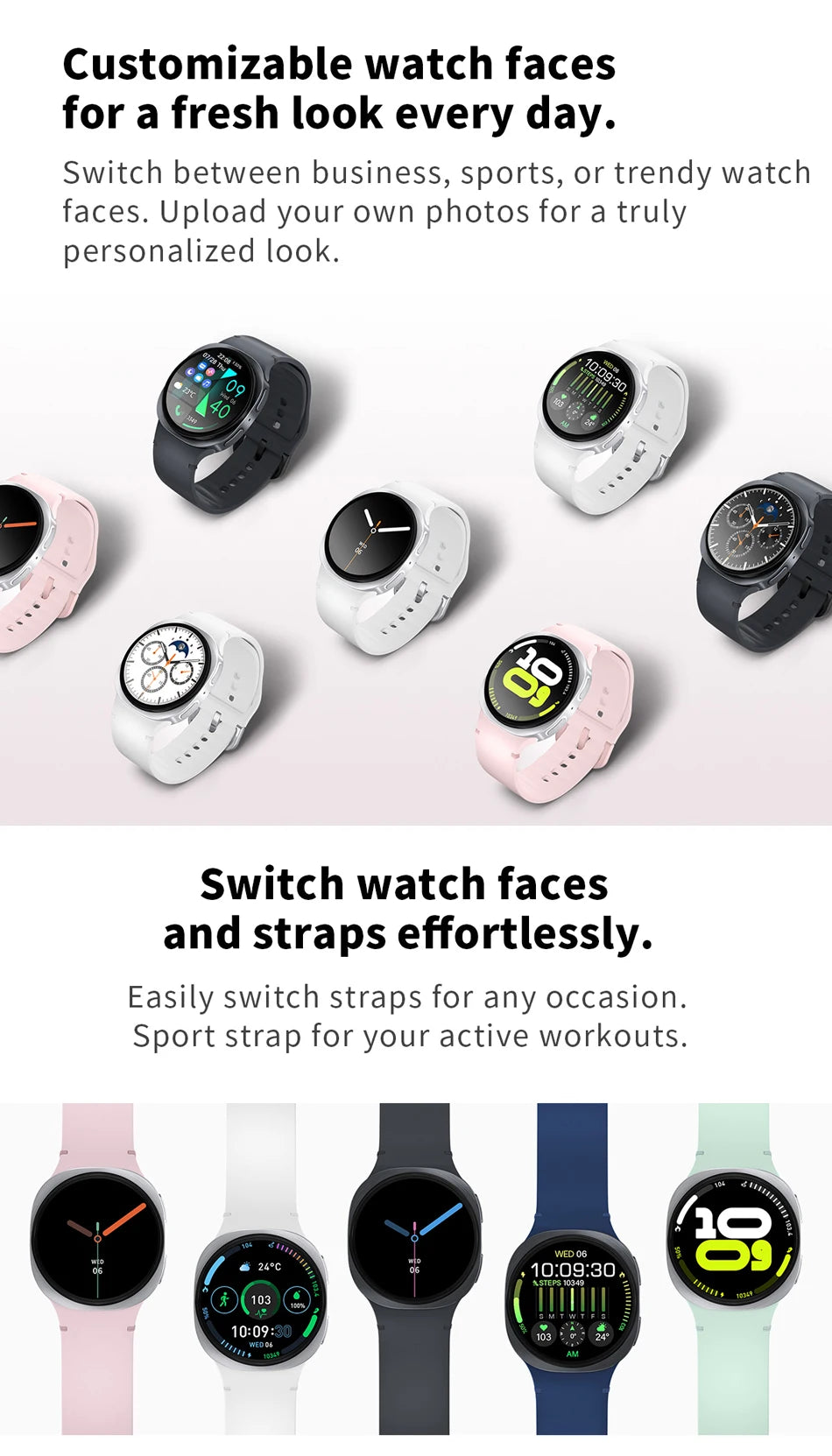 Smartwatch ChiBear 2025 | GPS | NFC | IP68 | Monitor Cardíaco | Bluetooth 5.3 | Hombre y Mujer
