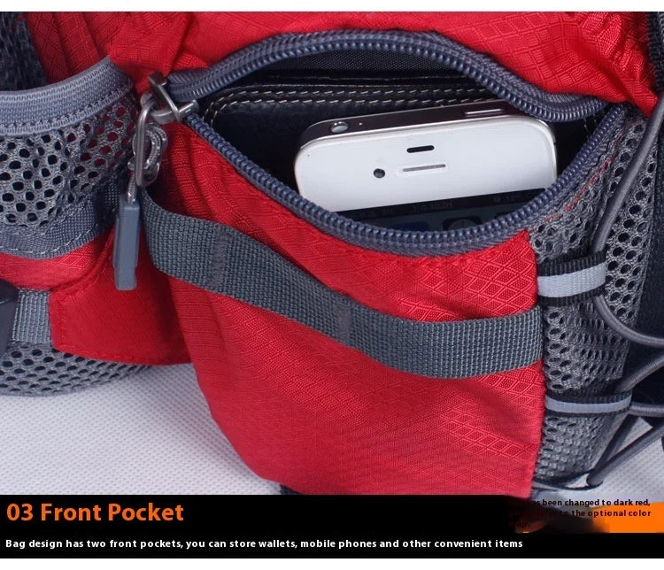 Outdoor Waist Pack | 5L Polyester Design | Hiking & Cycling