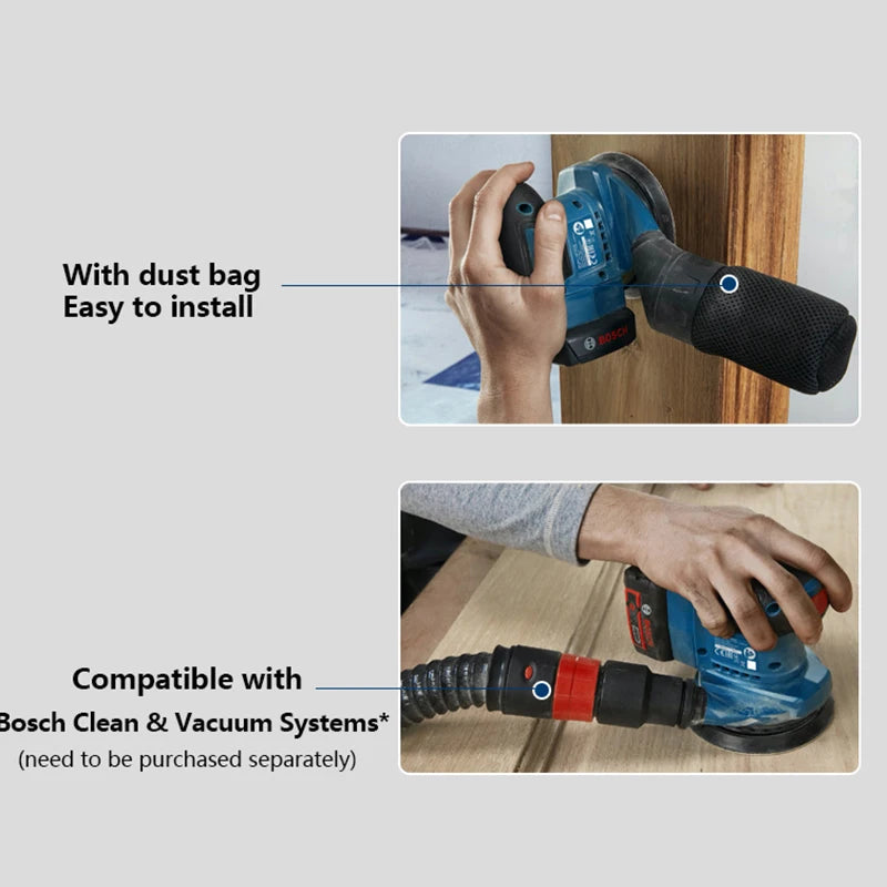 Bosch GEX 185-LI | 18V Brushless Random-Orbit Sander | Bare Tool