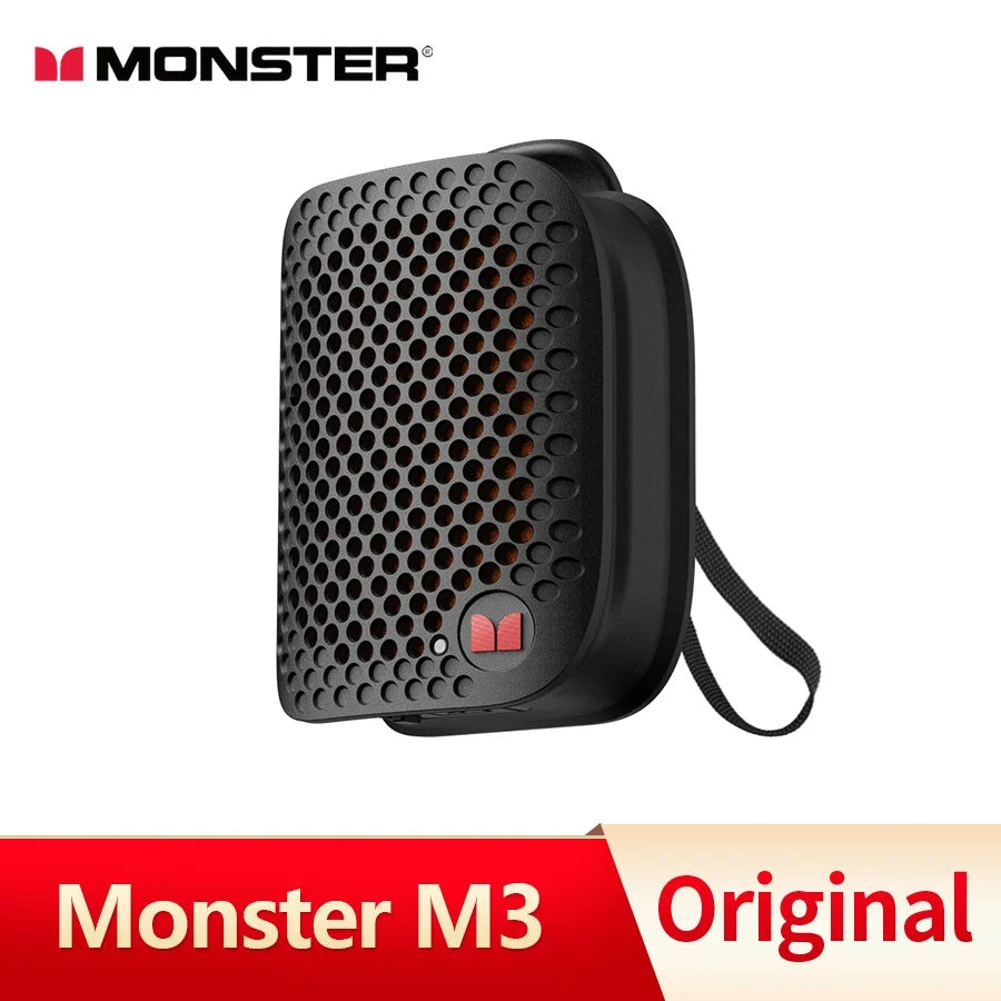 Monster M3 Clip-On Bluetooth Speaker | Portable Audio / Altavoz Bluetooth portátil Monster M3