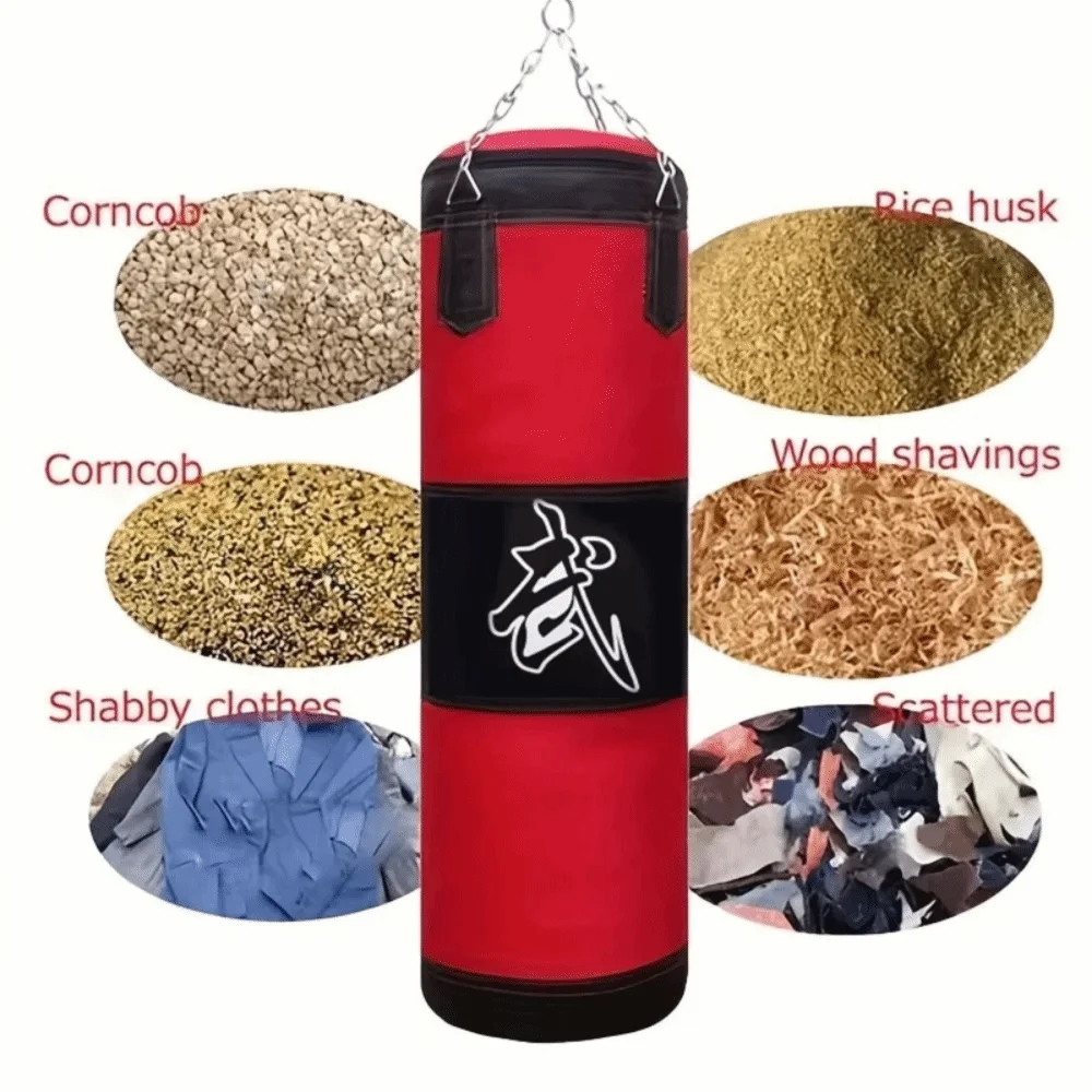 Inflatable Boxing Punching Bag | Oxford PU Sandbag for Martial Arts & Home Training | 60/80cm