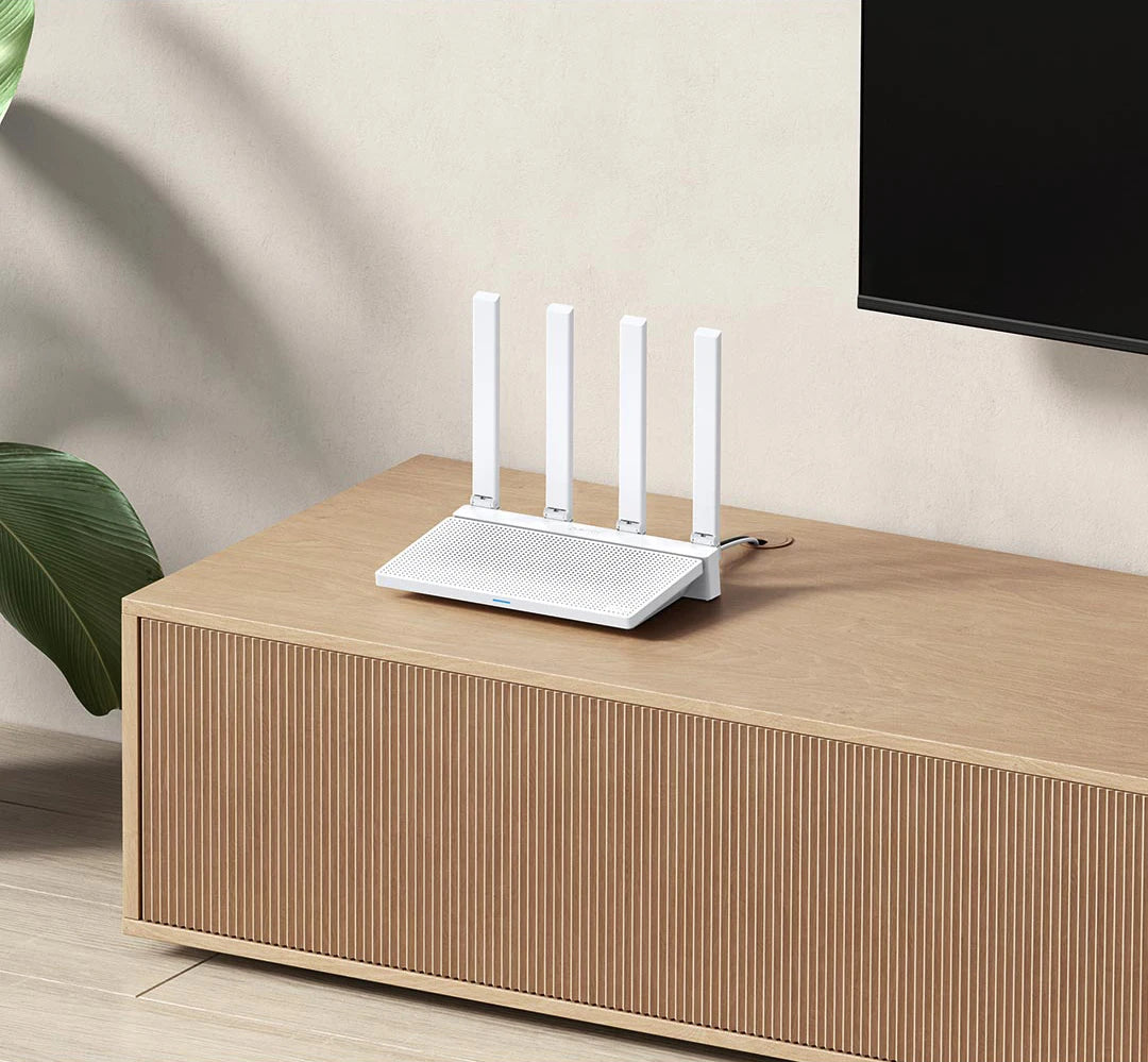 Xiaomi Router AX3000T WiFi 6 Mesh | Dual WAN | NFC | 3000Mbps | Qualcomm CPU | MiWiFi ROM