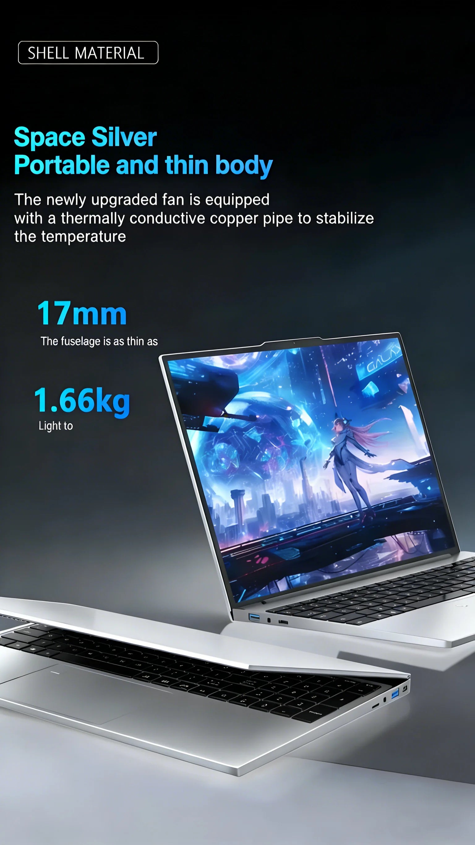 15.6" Laptop Intel Core i9 | Windows 11 | Fingerprint | IPS FHD