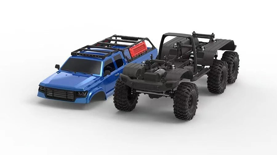 CROSSRC AT6 1:10 6WD RC Climbing Car — Off-Road Electric Model | Differential Lock, High/Low Speed RTR