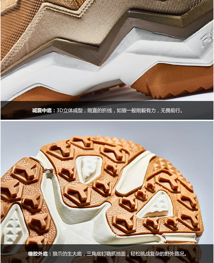 RAX Men's Hiking Shoes | EVA Insole & Rubber Sole | Outdoor Walking