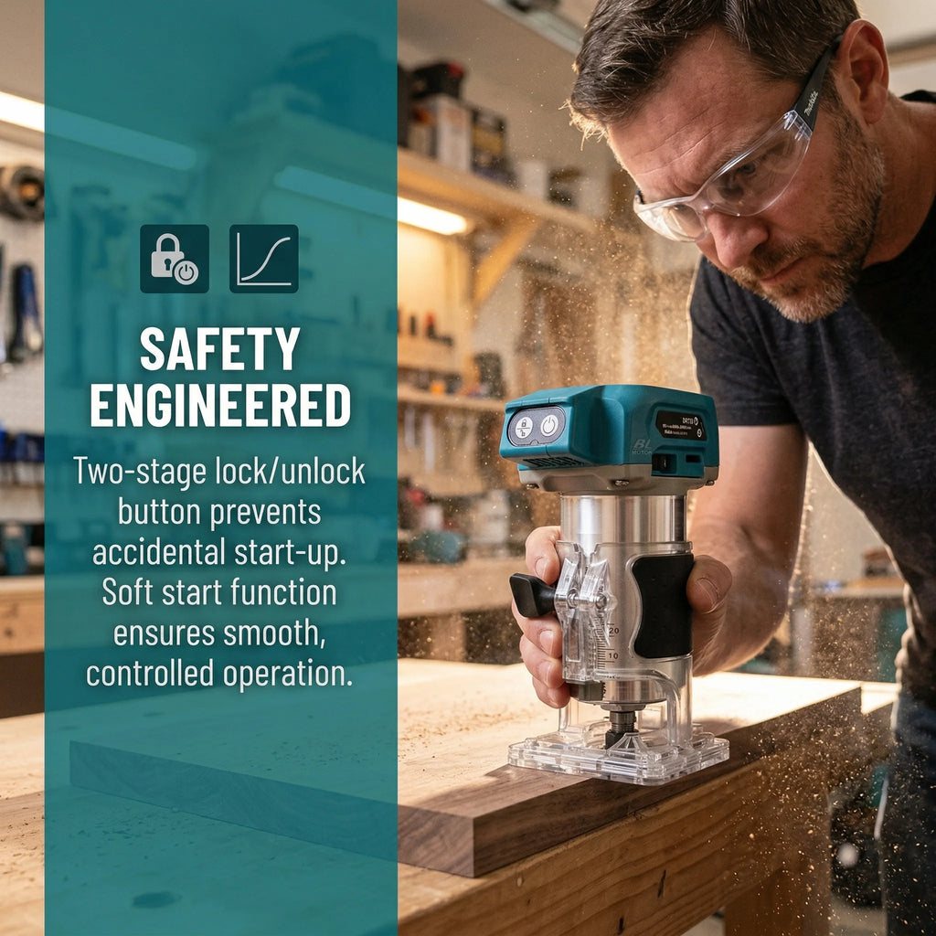 Makita DRT50 | 18V Brushless Wood Trimmer | EU
