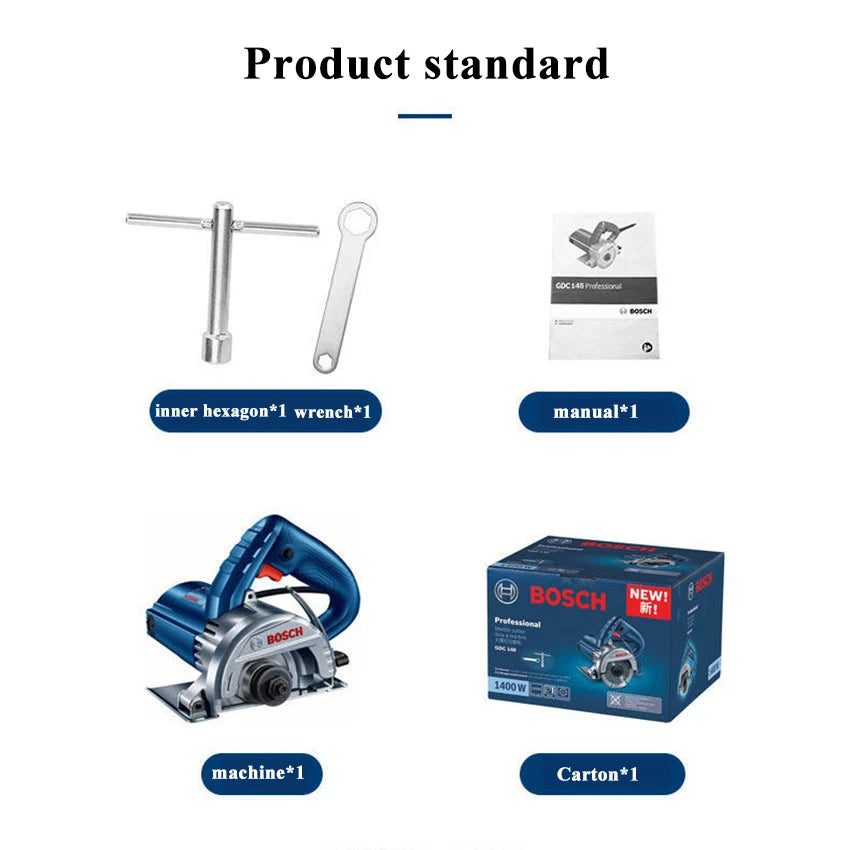 GDC 140 | 1400W Diamond Tile Cutter | 115mm