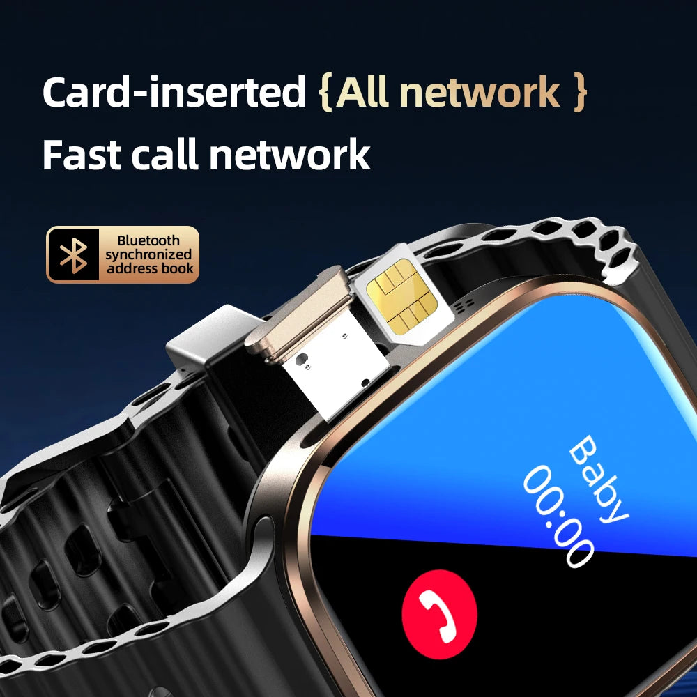 Smartwatch Android 13 5G LTE | AMOLED 2.29" | 800MP Pull-out Camera | SIM Card | GPS | 1500mAh | Smartwatch Android 13 5G LTE | AMOLED 2.29" | Cámara Giratoria 800W | Tarjeta SIM | GPS | 1500mAh