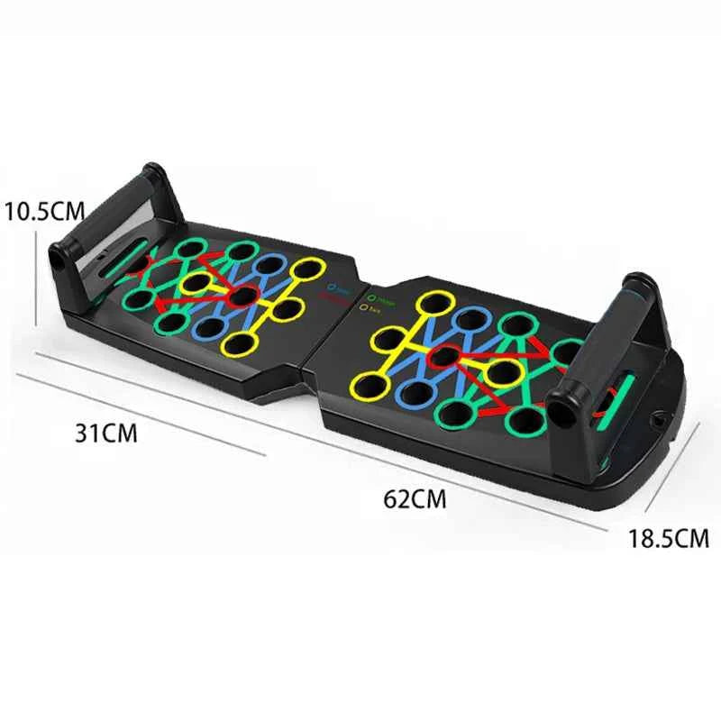 LINGPENG Push-Up Board | Foldable Multi-Position Design | Home Strength Training