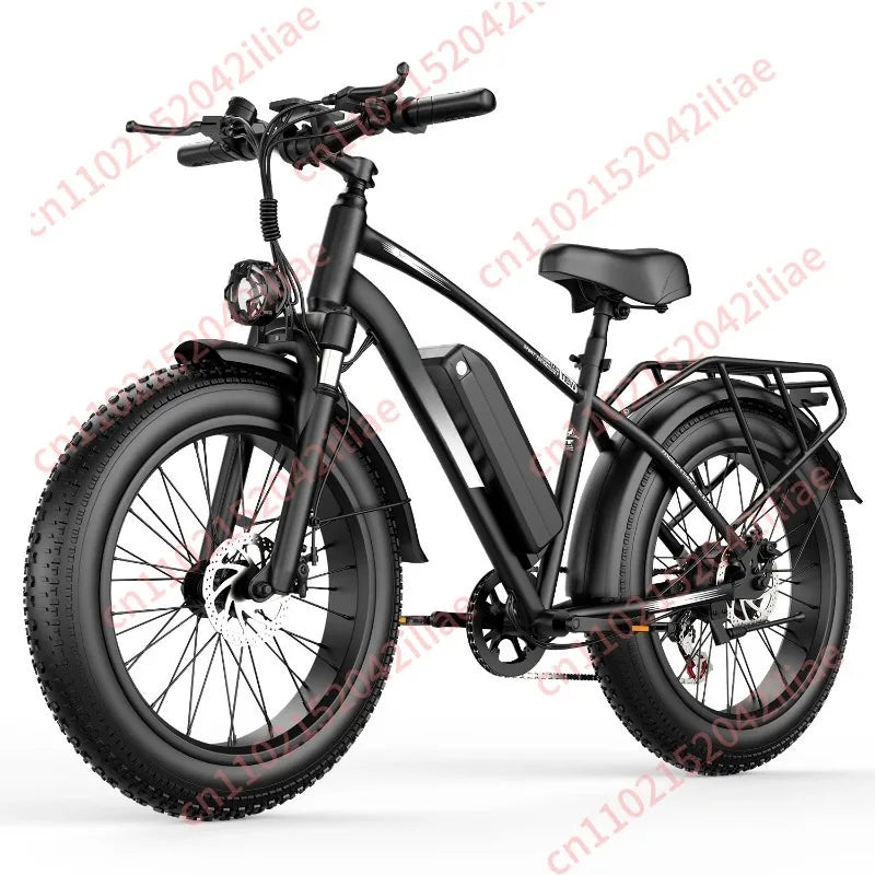 Bicicleta Eléctrica de Montaña | Fat Tire 26x4.0 | 48V | E-MTB Todo Terreno | Adultos