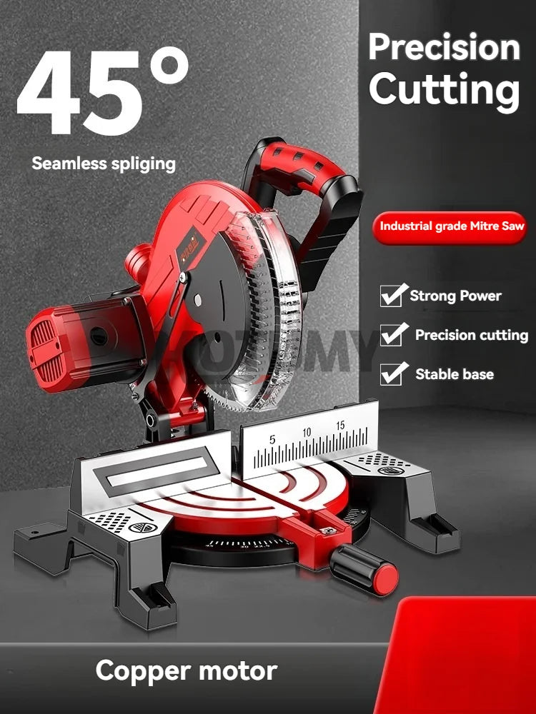 KOTUMY Multifunction Miter Saw | 1500–2200W | 45°