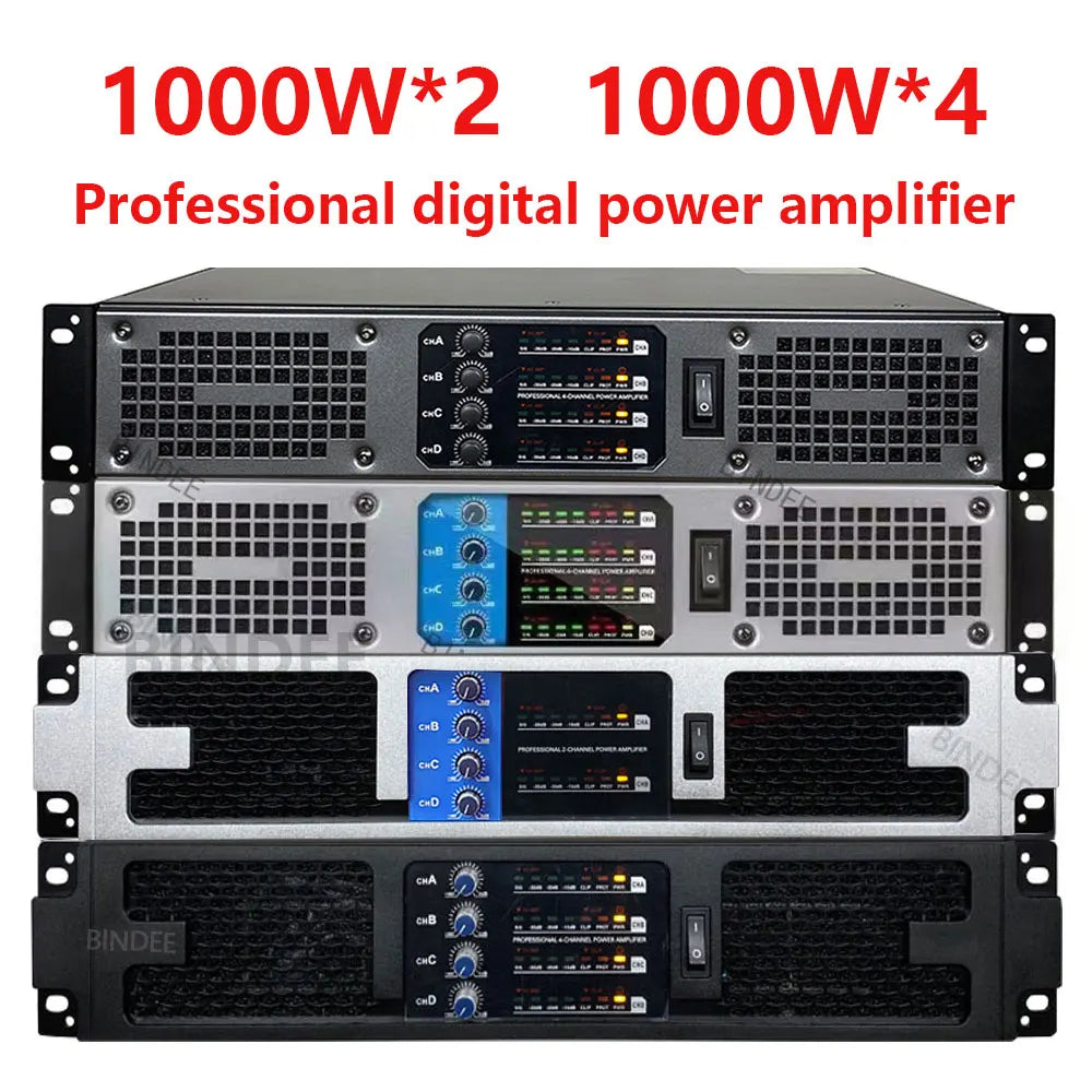 SIKETEER D2600/D4600 Digital Power Amplifier | 2/4 Channel | Amplificador Profesional